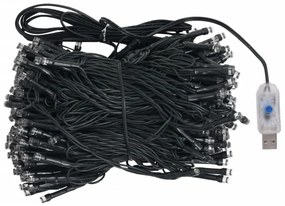 zöld PVC megvilágított műkarácsonyfa gömb szettel 210 cm