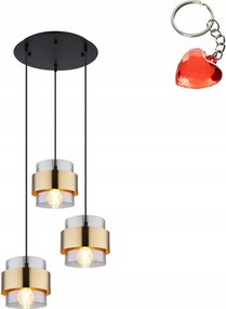 Függő lámpa Milley 15560-3H Globo