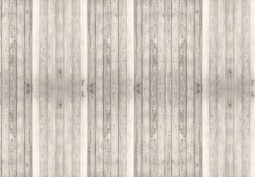 Fotótapéta - Fa deszkafal, szürke (147x102 cm)