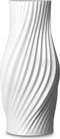 Lyngby Porcelain Twist Virágváza 31 cm Fehér