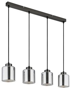 Globo 16056-4H - Csillár zsinóron FELICIA 4xE27/60W/230V