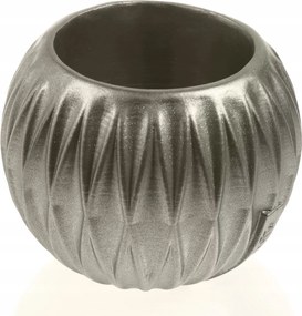 Díszítő Optikai Sárgaréz Poliészter Virágcserép 7,6 cm