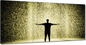 Festmények 120x60 Keményen esik az eső