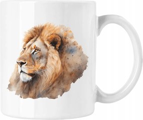 Bögre Oroszlán Művészet 2 Fehér 330ml