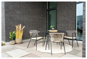 Kerek kerti étkezőasztal ø 120 cm Atlanta – House Nordic