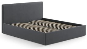 Szürke kárpitozott ágytámla 170,5x100 cm Remo – Micadoni