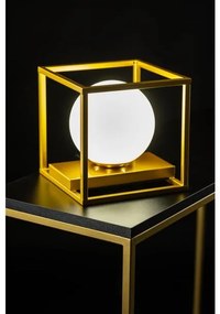 Lámpa Asztali AVELIN ,2133, AC220-240V,50/60Hz,1*E27, IP20,20CMX20CM, egy,  arany