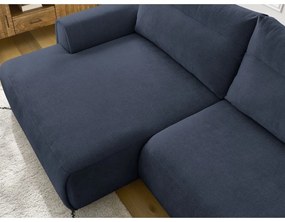 Sötétkék sarokkanapé Aden – Bobochic Paris