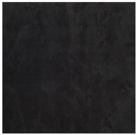 HUARTE fekete rövid szálú puha és mosható szőnyeg 240 x 240 cm