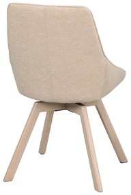 Bézs étkezőszék szett 2 db-os Alison – Rowico