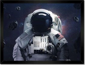 Poszterek keretben 40x30 Asztronauta az űrben