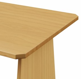 REINE 3 részes mézbarna tömör fenyőfa étkezőgarnitúra