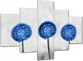 Vászonkép 100x70 Kék pitypangok