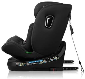 Lionelo - Forgatható BRAVE i-Size autósülés bázissal 40-150 cm fekete karbon