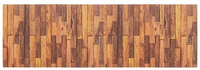 Barna műanyag fürdőszobai kilépő 65x200 cm Lambris – Wenko