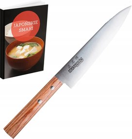Sankei Utility Masahiro kés 15 cm barna univerzális kis japán kés