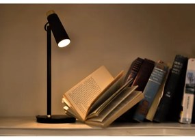 Immax 08991L- LED Dimmelhető asztali lámpa Qi töltővel TIT LED/12W/230V fekete