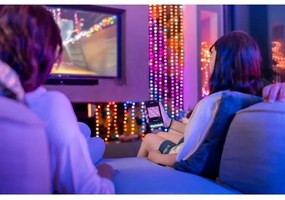 Twinkly TWKP100RGB-T - LED RGB Dimmelhető karácsonyi lánc 100xLED 8 m USB Wi-Fi