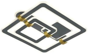 LED Dimmelhető mennyezeti lámpatest LED/140W/230V 3000-6500K + távirányító