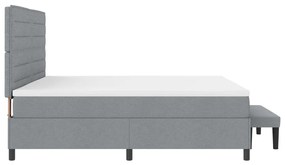 Boxspring ágy matraccal és paddal