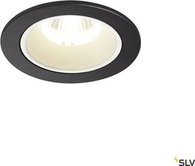SLV 1003824 NUMINOS DL S Fürdőszobai Beépíthető Lámpa Fehér, Fekete LED IP44