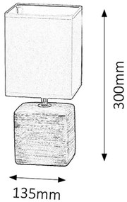 Rabalux 4458 Orlando asztali lámpa