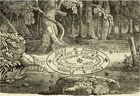 Dekoratív Fotótapéta Hálószobába Varázslatos kör 152x104 Ragasztó