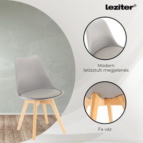 Lola 6+1 étkező garnitúra szürke-yorki tölgy
