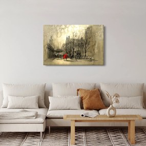 Kép - A város vázlata (90x60 cm)