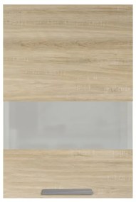 Salandra egyajtós üveges felső konyhaszekrény SC 40 Sonoma N