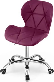 Akció: Bordó irodai szék AVOLA műbőrből II. osztály