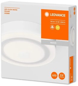 Ledvance - LED Mennyezeti lámpa ROUND LED/15W/230V á. 20 cm