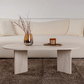 Sable Travertine konferenciaasztal