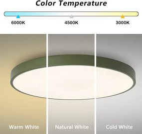 Brilagi-LED Dimmelhető medencelámpa POOL SMART LED/128W/230V 100 cm Wi-Fi Tuya+ távirányító zöld