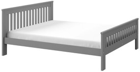 Egyszemélyes ágy 90x200 cm Latrice (antracit). Akció -19%. 1040788