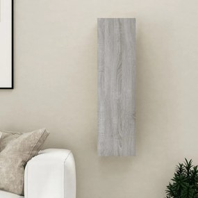 szürke sonoma színű fali TV-szekrény 30,5 x 30 x 110 cm