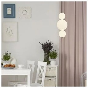 Searchlight 51022-3CC - LED Csillár zsinóron SNOWBALL LED/18W/230V