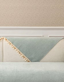 Menta Dekoratív Kanapé Ágytakaró Rojtokkal Csúszásgátló Shein