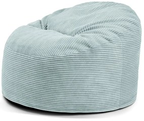 Mentazöld kordbársony gyerek babzsákfotel Om 85 – SLOWDOWN
