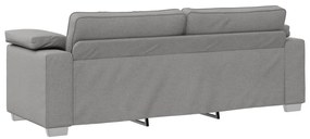vidaXL Kanapé Szett 2 pcs Felhős szürke 219 x 77 x 82 cm szövet
