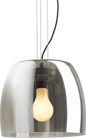 RENDL ORLANDO 35 závěsná kouřové sklo/černá 230V LED E27 24W