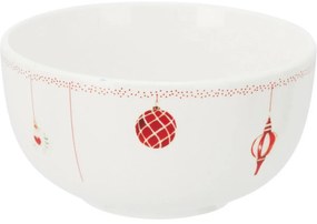 Porcelain mug and bowl set Christmas elf