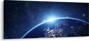 A Föld bolygó képe (120x50 cm)