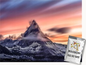 Fotótapéta Flizelina Természet Hegyek Naplemente Tájkép 150x105 ragasztó