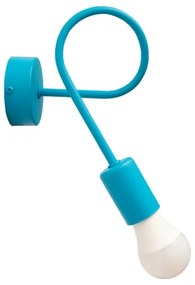 Fali lámpa OXFORD 1xE27/15W/230V kék