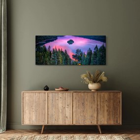 Kép - Lake Tahoe, Sierra Nevada, Kalifornia, USA (120x50 cm)