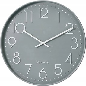 Szürke Falióra 50 CM extra nagy falióra nappali folyosó irodába