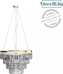 AZZARDO 4906 SALERNO XL Kristály Függesztett Lámpa G9 IP20