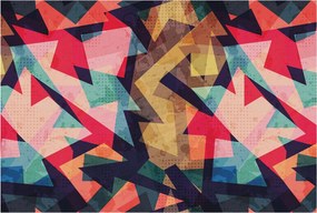 Flizelin tapéta Flizelin Fali Prémium Színes minta 104x70 Ragasztó