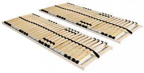 2 db 7 zónás 28 léces ágyrács 70 x 200 cm